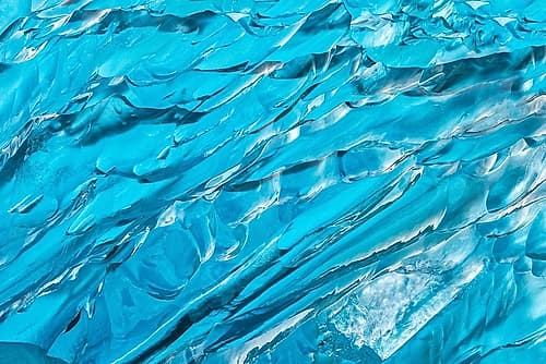 Glacial Ice No 4 Art Print